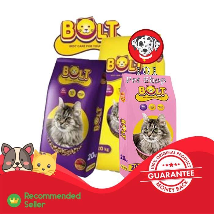 Makanan Kucing Bolt Tuna & Salmon 20Kg &
