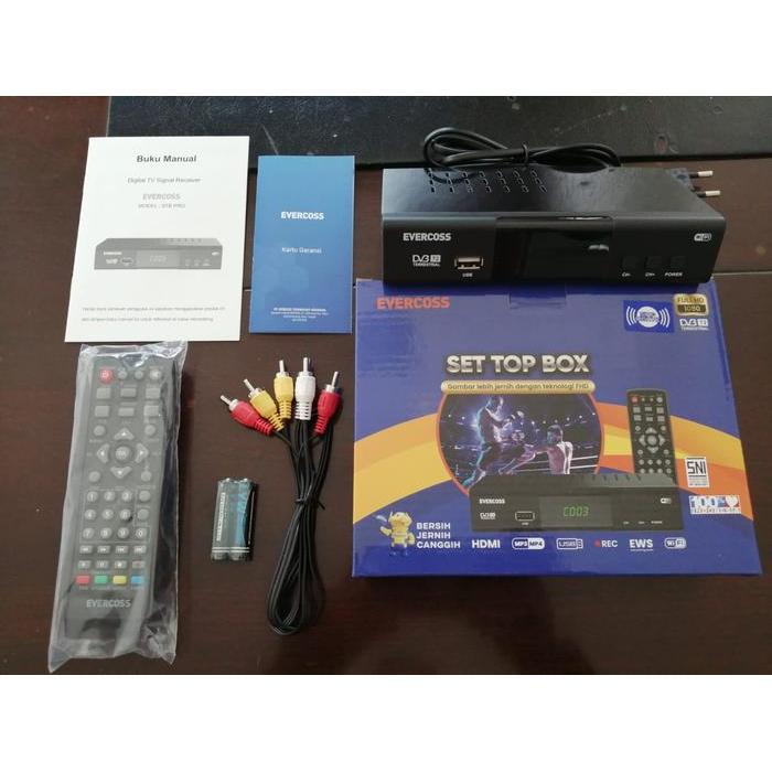 k1ka- Promo Evercoss Stb Set Top Box Pro Tv Digital Receiver Full Hd