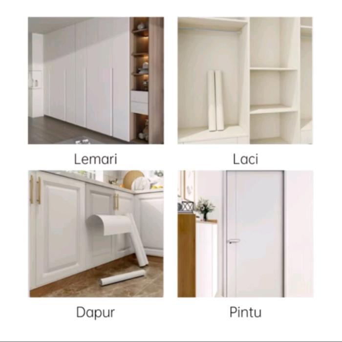 Aj' Super Murah Hpl Sticker Meja Kayu / Pelapis Meja Dinding Pintu Lemari Serbaguna (60Cm3M)