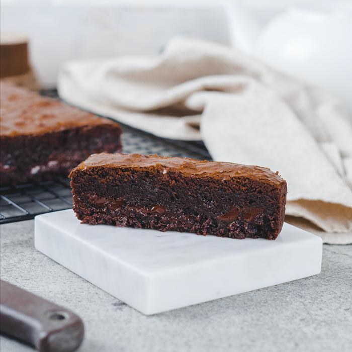 (ORIGINAL) HYA MELTED CHOCO BROWNIE FUDGY BROWNIES COKLAT DARK BELGIAN CHOCOLATE TERMURAH TERPOPULER