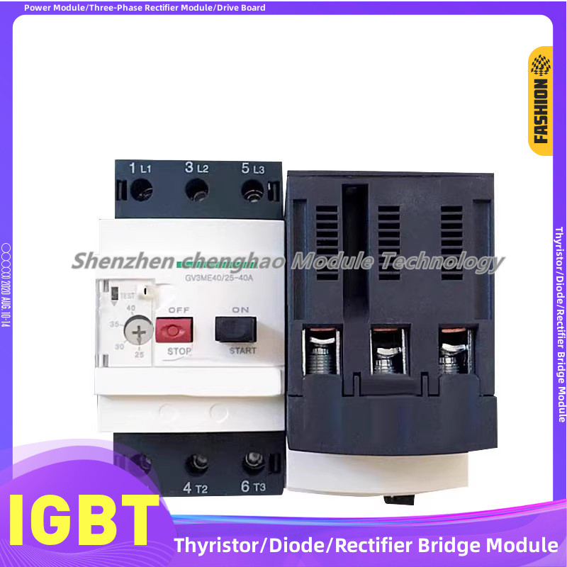 GV3-ME40C 25-40A GV3-ME50C 37-50A GV3-ME63C 40-63A GV3-ME80 56-80A Circuit breaker