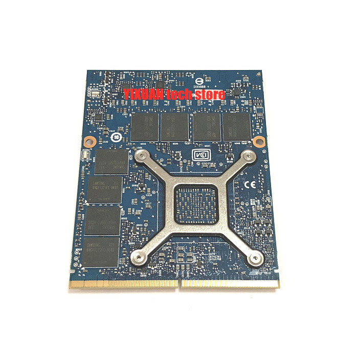 New Original GTX 980M Graphics Card GTX980M SLI X-Bracket N16E-GX-A1 8GB GDDR5 MXM For Dell Alienwar