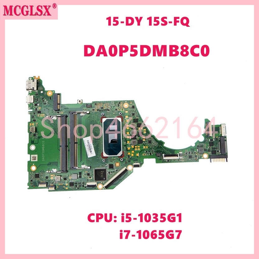DA0P5DMB8C0 With CPU:i5-1035G1 i7-1065G7 Mainboard For HP Pavilion TPN-Q222 15-DY 15S-FQ Laptop Moth