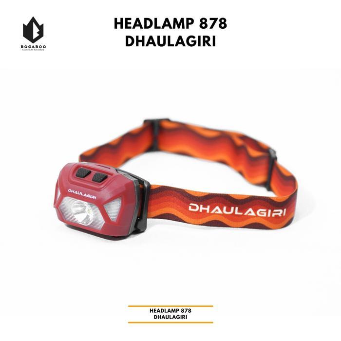 BISA COD Headlamp Dhaulagiri 878 - Senter Kepala - Lampu Kepala - Senter Kepala Led - Senter Led