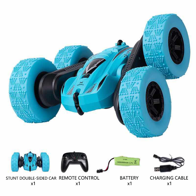 1:24 Double Side Rc Stunt Cars Wd Rc Car 2.4G Radio Remote Control Car 360 Reversal Vehicle Model