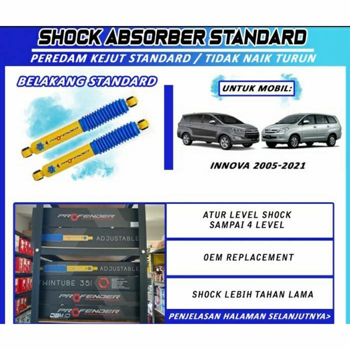 Shockbreaker Profender Adjustable Belakang Innova Reborn 2005-2021