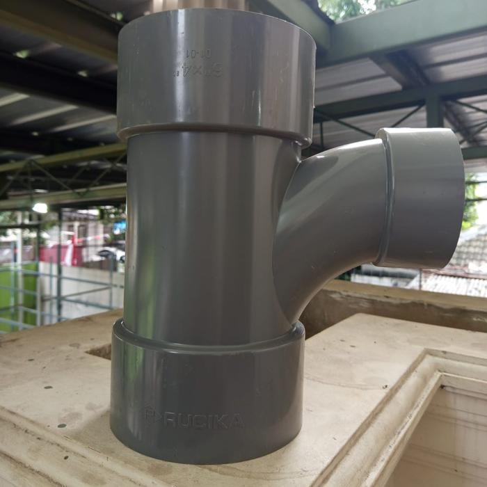 Limited Tee Way Pvc 6'' X 4'' D / Large Radius Tee Pvc 6'' X 4'' D / Tee Way Pvc 6 X 4 Inch D /