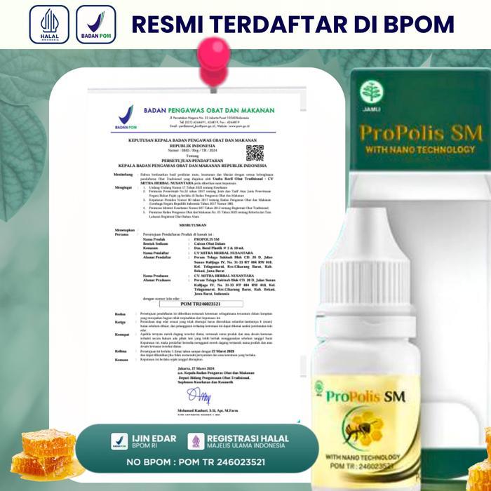 ish8- Propolis Sm - Kutil Kelamin Hpv, Perontok Kutil Kelamin Kutil Anus Pria & Wanita