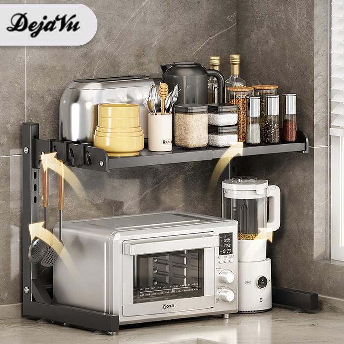 DEJAVU Rak Dapur Susun Microwave Rak Tempat Rice Cooker Oven HRM161