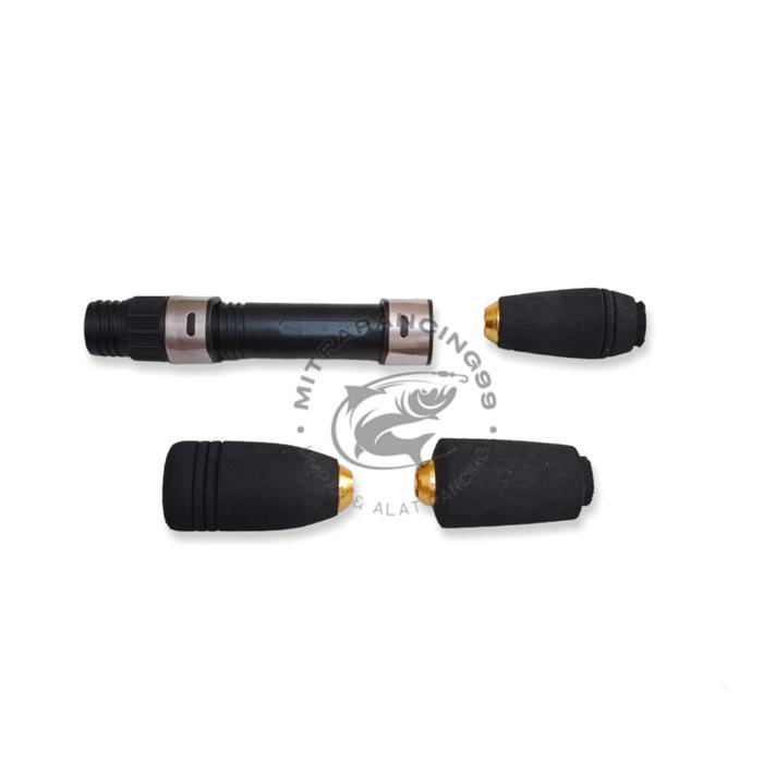 wkgw- Handle Reel Seat Busa Custom Japan Style - Pahul Gagang Joran Pancing
