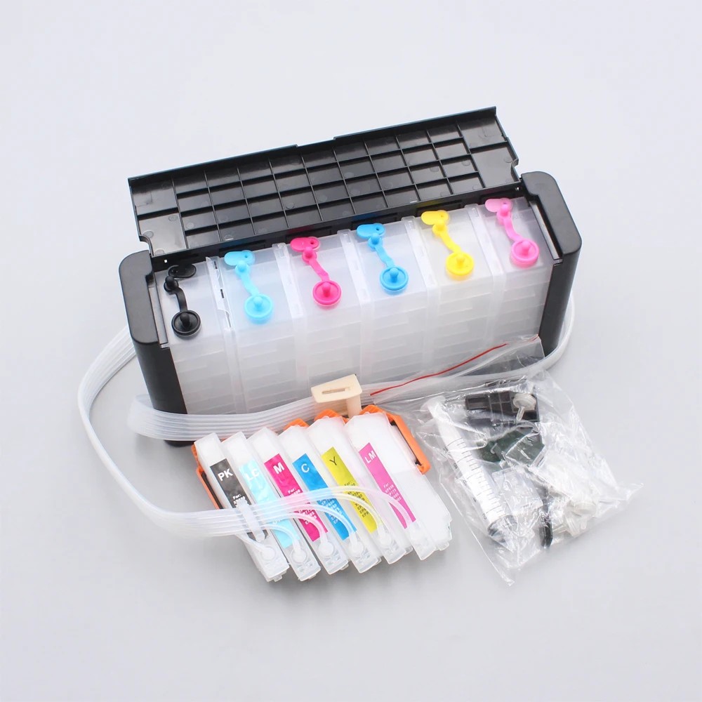 24 T2431XL CISS Ink Supply System For Epson XP-750 XP-760 XP-850 XP-860 XP-950 xp-960 XP-55 xp-970 P