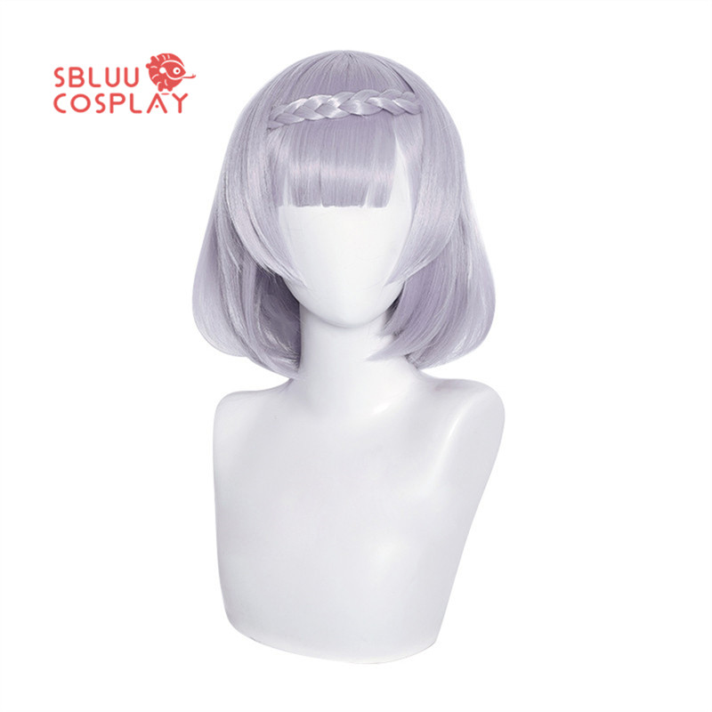 SBluuCosplay Genshin Impact Cosplay Noelle Cosplay Wig