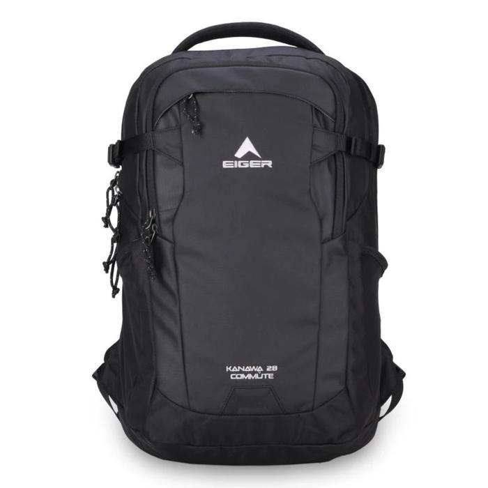 Eiger Tas Ransel KANAWA 28 Commute Pria Casual Tas Sekolah Waterproof Tas Punggung Backpack Kuliah