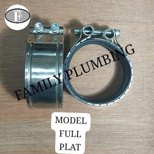 Sale Klem Clamp Coupling Kopling Cash Cast Iron Pipa Cip Besi Pvc 8" 8Inch 8 Inch