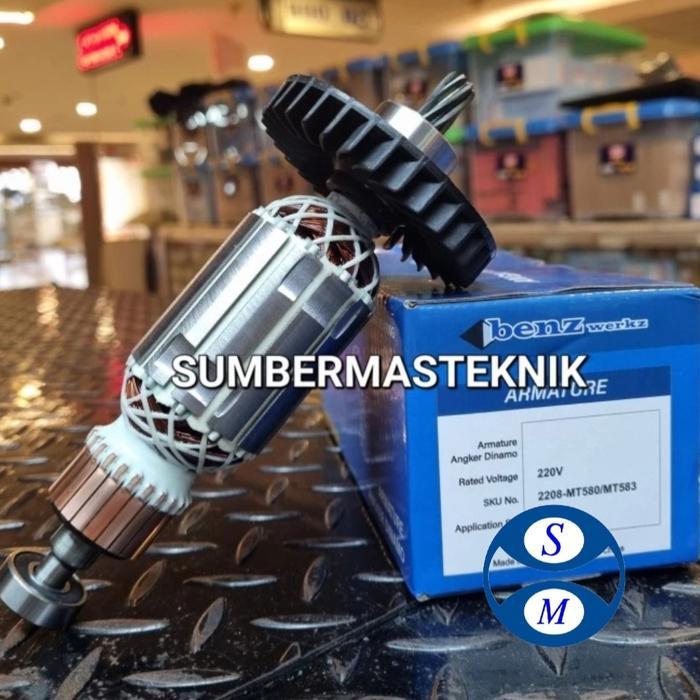 Hemat Armature Makita M5801 B Angker Mesin Circle 7" Makita M 5801B Makita 5801 Benz Terlariss 