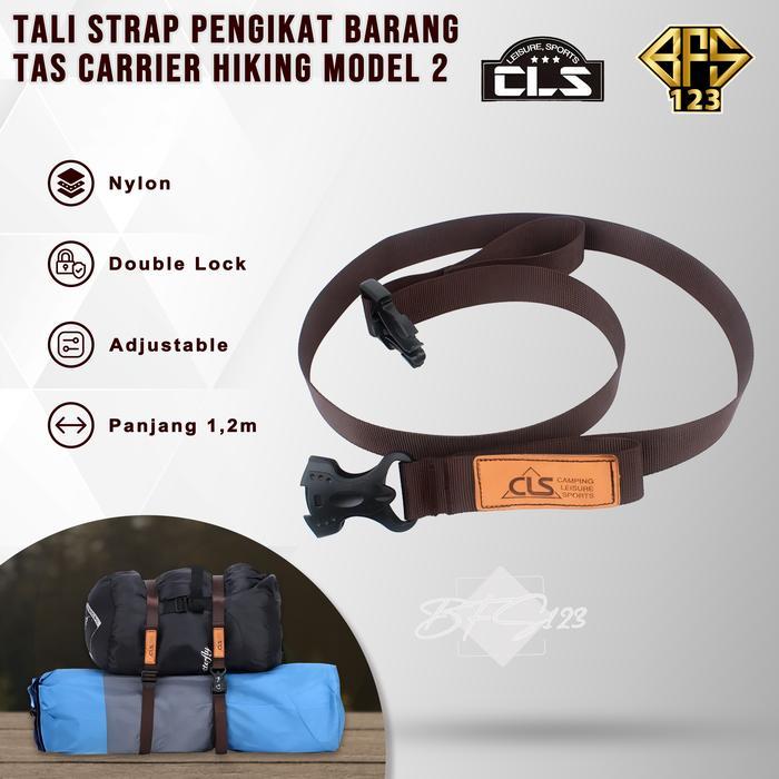 Promo Murah Tali Strapping Strap Pengikat Barang Tas Carrier Hiking Model 2