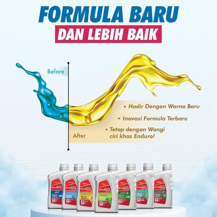 OLI PERTAMINA ENDURO RACING 4T 10W40 800 ML