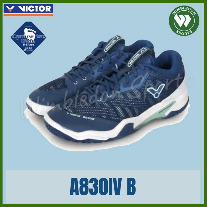 Terlaris Sepatu Badminton Victor A830Iv B / Sepatu Victor A 830Iv B