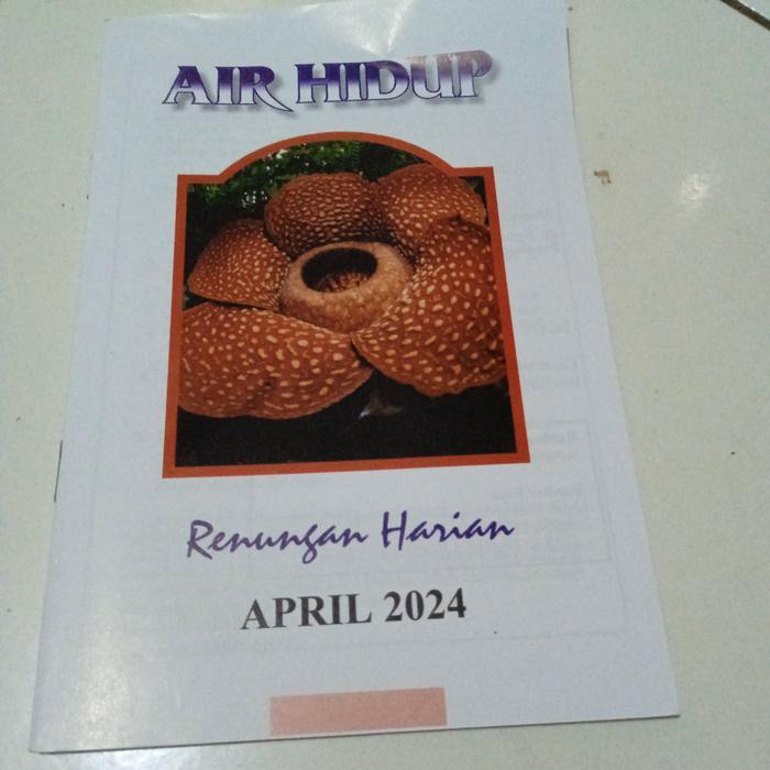 Renungan Air Hidup April Terlaris