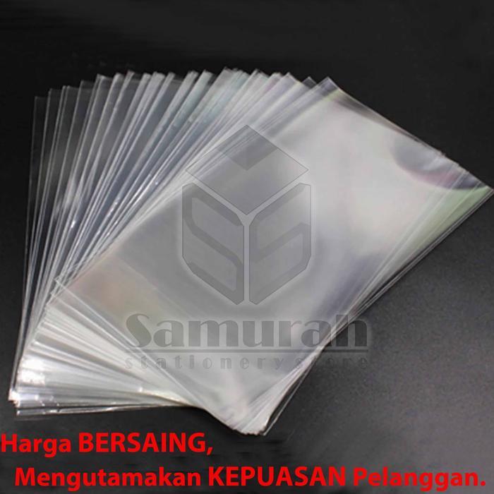KIRIMCepAt- Plastik Opp Kaca Lebar 25 X 35 - 25 - 40 Plastic Souvenir Roti Bening