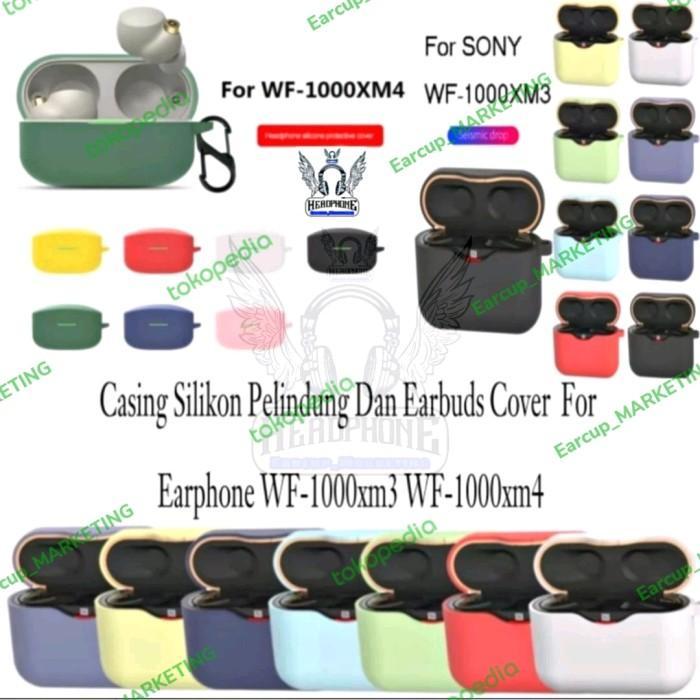 Cover Penutup Earphone SONY WF1000XM3 WF1000XM4 WF1000 XM3 XM4 Case