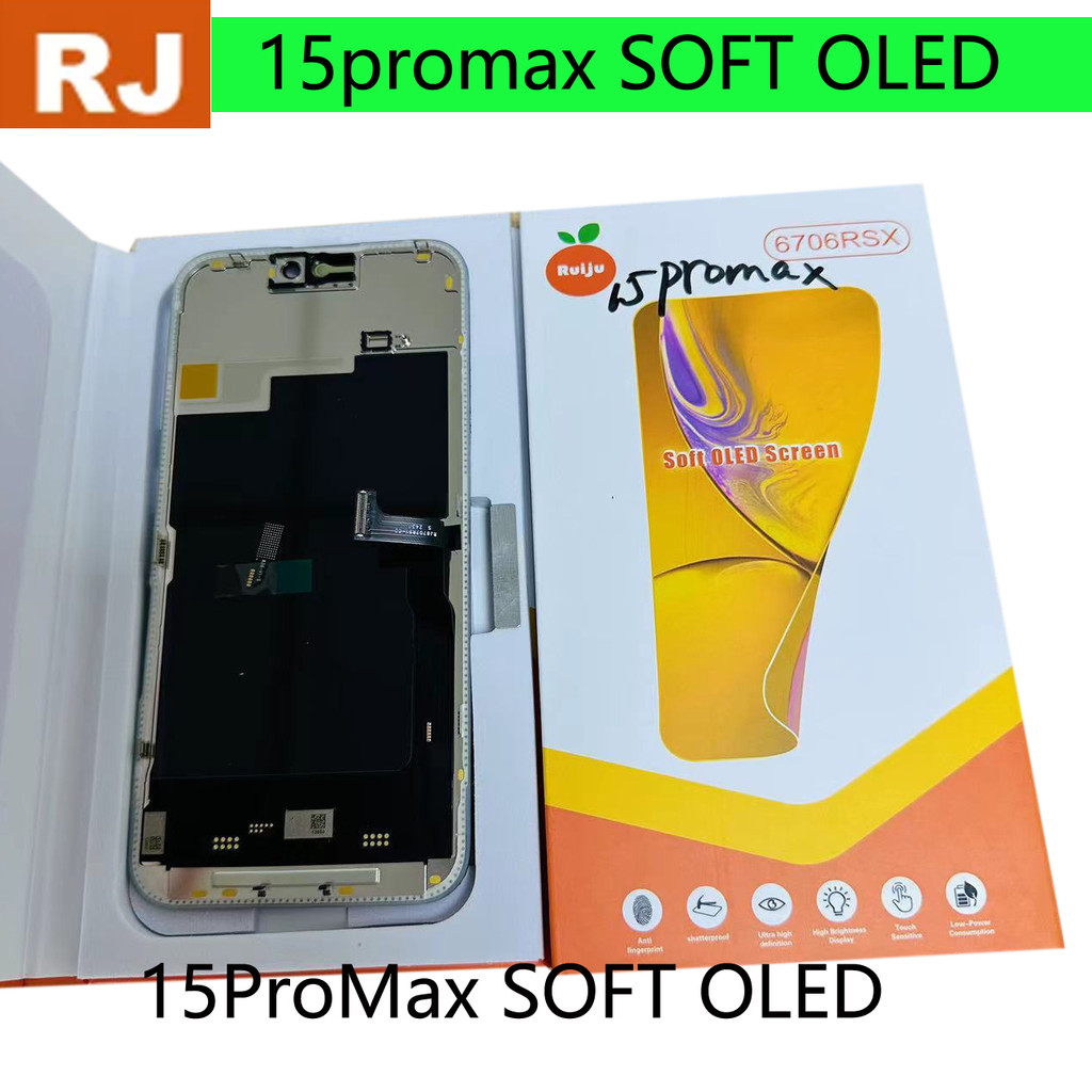 Rj Lcd Display Replacement For Iphone X Xs Xr 11 12 13 16 13Mini 12Pro 13Pro 15Pro 14Pro Max 14 15