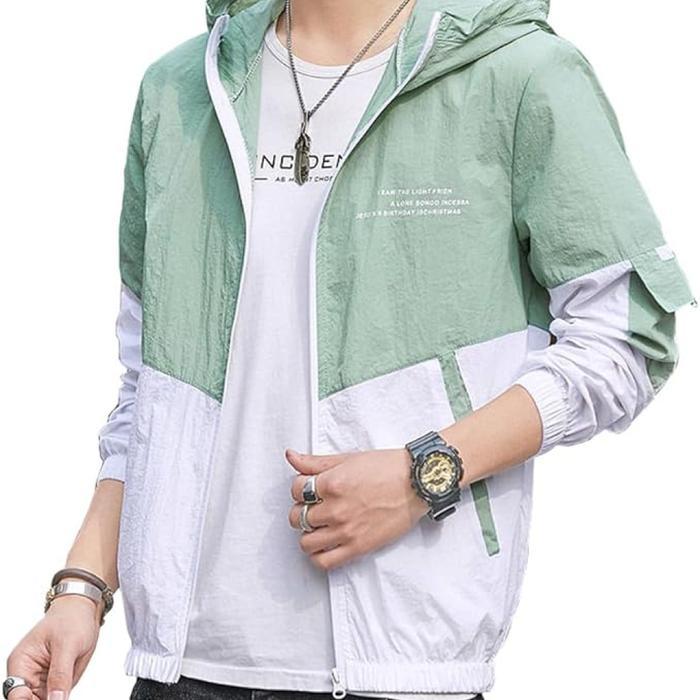 Eiger - Jaket Sepeda Anti Uv Anti Air Windproof Jaket Outdoor Running / Hiking