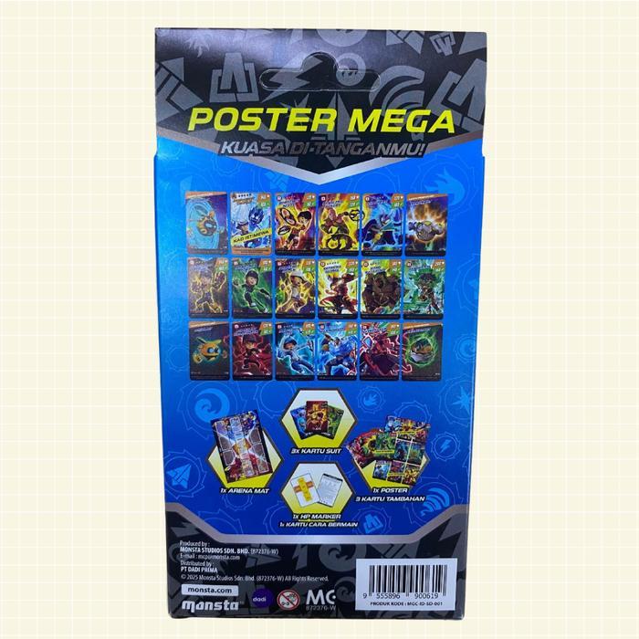 ASLI DADI - BOBOIBOY GALAXY CARD STARTER DECK ELEMENTAL INDONESIA VERSION - MAINAN/CARD GAME KODE