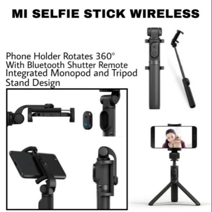 Sale Xiaomi Tongsis Selfie Stick Tongsis Wireless Minipod Tripod Tomsis