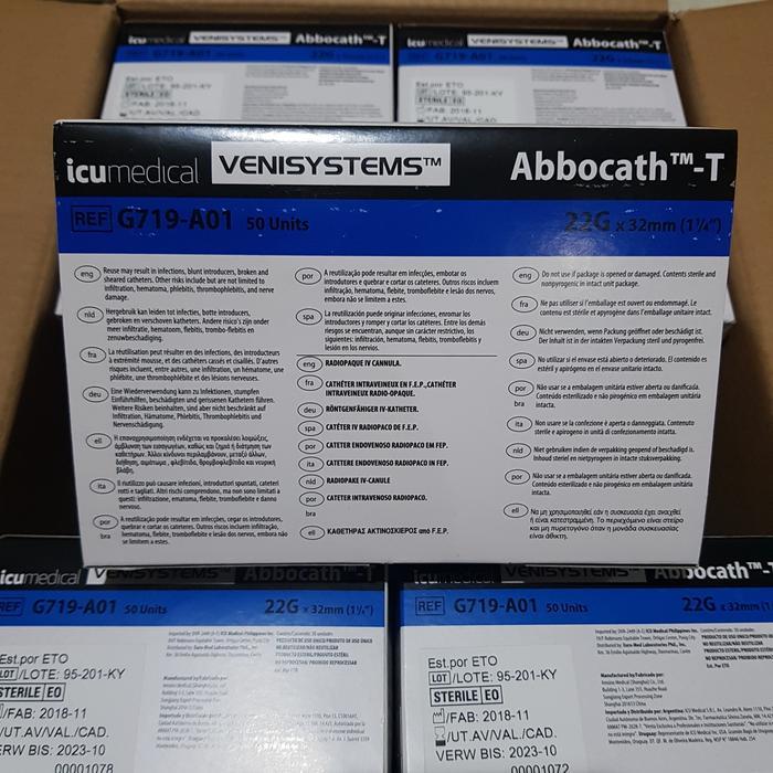 Abbocath 22 / Abocath 22 Abbot / Abocat 22