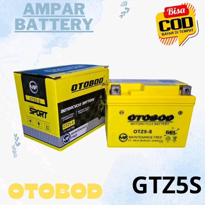 Aki Motor Beat Fi Vario 110 Scoopy Blade Gtz5S Mf Accu Kering