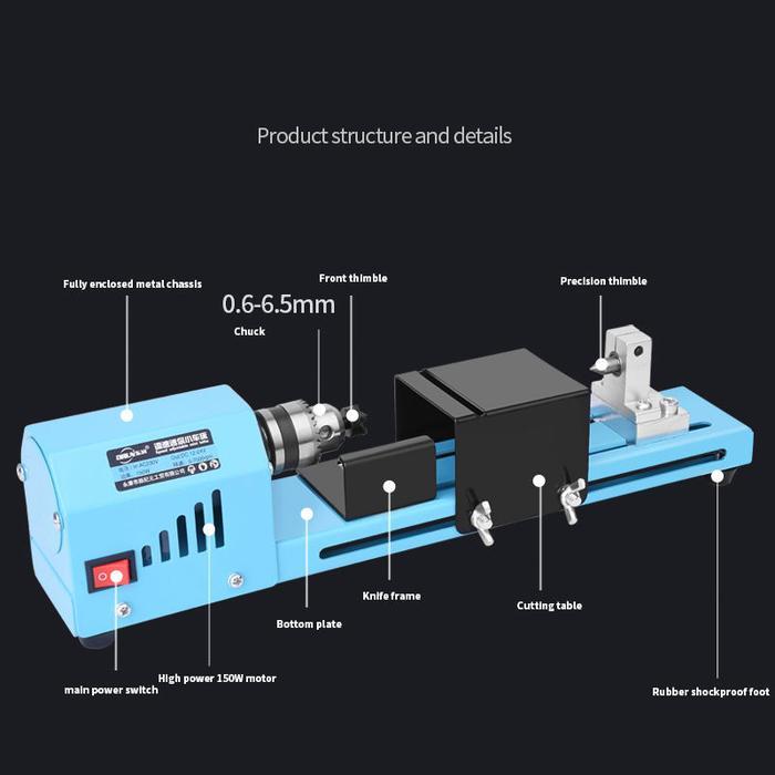 Populer Alat Bubut Kayu Mini Woodworking Untuk Kayu Terlaris