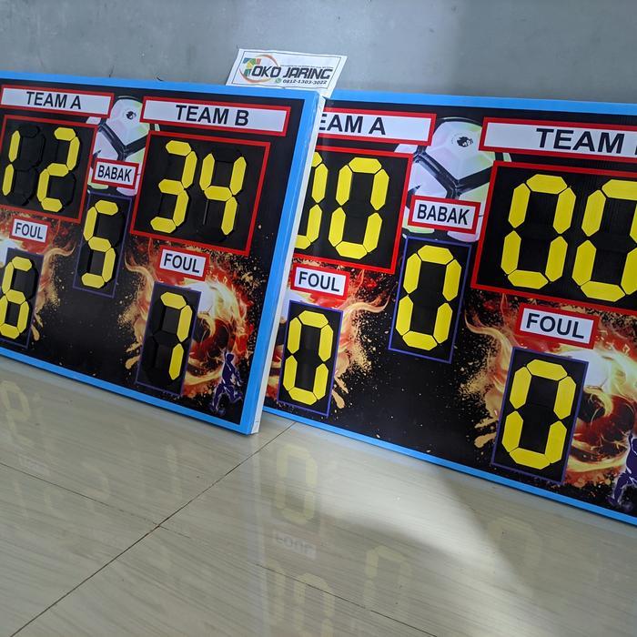 Papan Score futsal papan skor olahraga