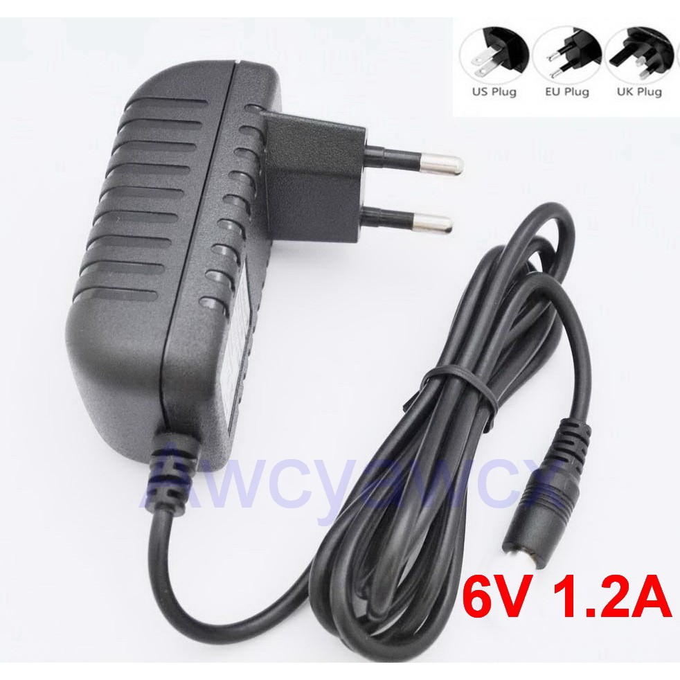 Ac 100V-240V Adapter Dc 6V 1.2A 1200Ma Mini Portable Sew Simple Sewing Machine Switching Power