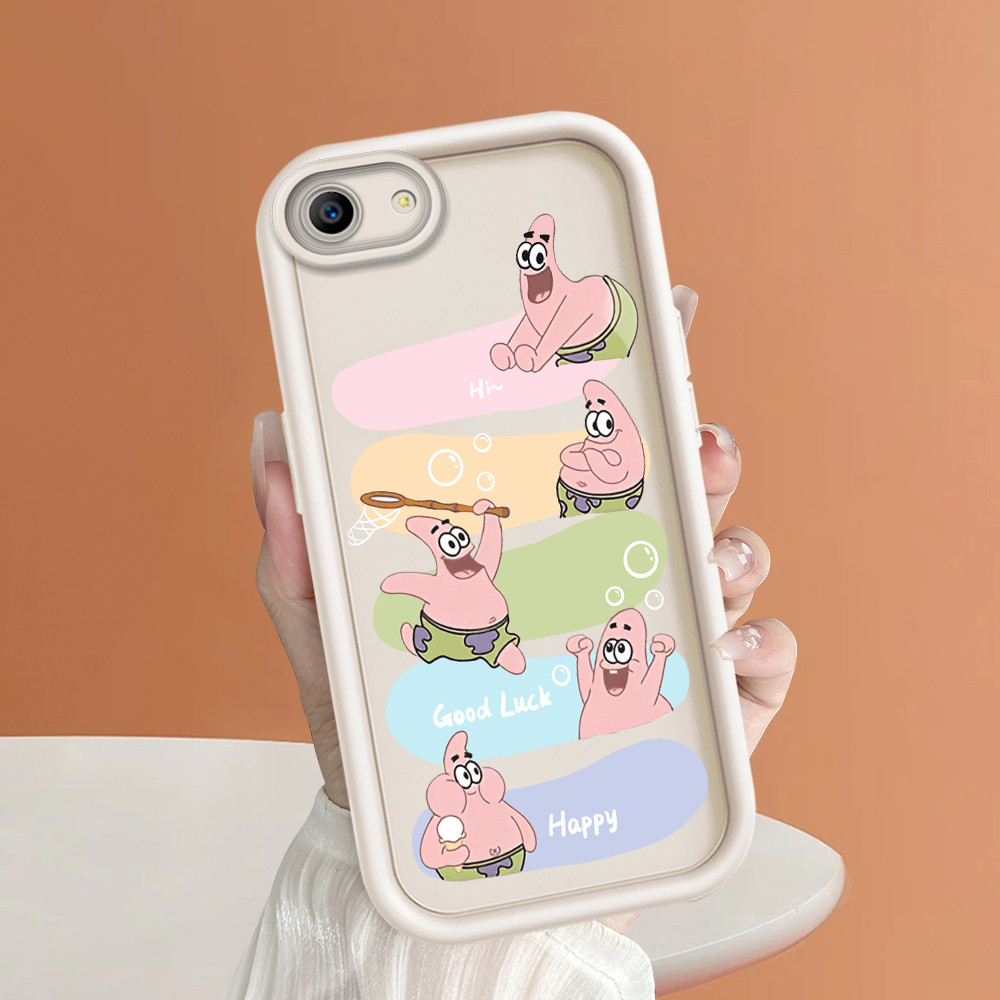 Casing Hp Untuk OPPO A83 Case Kesing Protect Phone TY DLJ C8-2608 SpongeBob dan Patrick