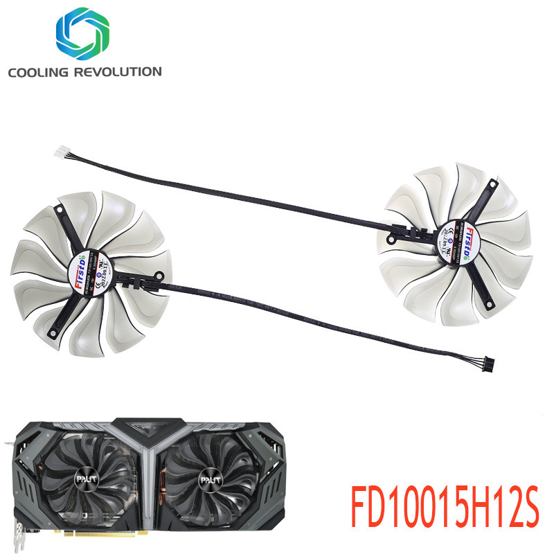 GAA8S2U FD10015H12S DC12V 0.55AMP Graphics card fan for Palit RTX 2060 2070 2080 Super JetStream Gra
