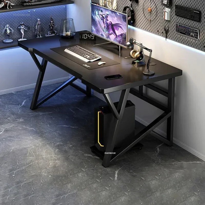 Luxury Computer Desks Desktop Gaming Tables Simple Office Desk and Chair Set Bedroom Desk Home