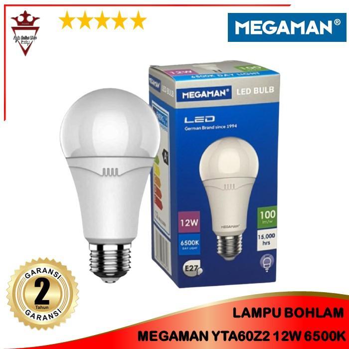 Lampu Bohlam Lampu MEGAMAN A Bulb YTA60Z2 12W 6500K Lampu Megaman 12W
