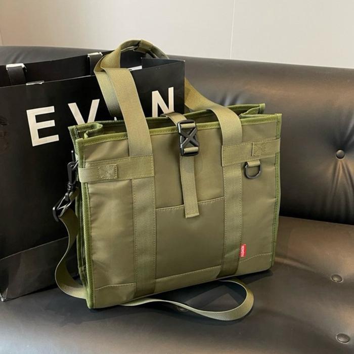 Tote and Sling Bag Simple Nylon Waterproof Unisex