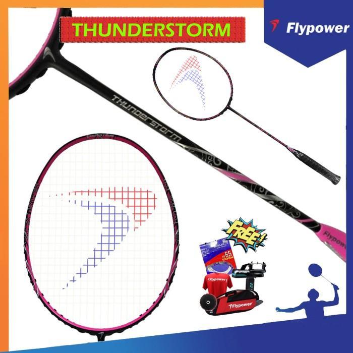 Flypower Thunderstorm Raket Badminton Original