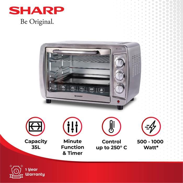 SHARP MICROWAVE & OVEN LISTRIK EO35ST EO 35ST