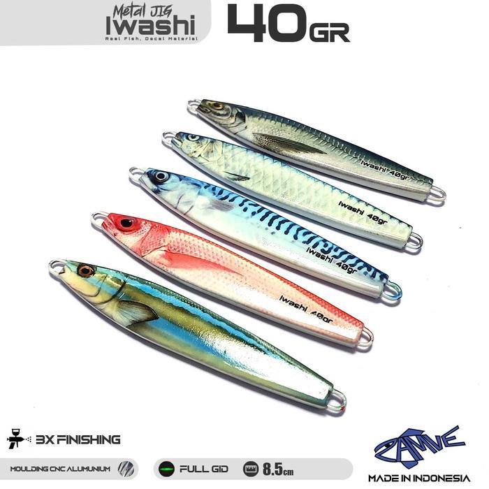 wkgw- Metal Jig Zamve Iwashi 40Gr Metal Jig 40Gr Metal Jig 40Gram
