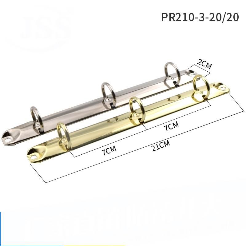 150 PCS Loose Leaf Spiral Notebook Metal 3 Holes Ring Binder DIY Fill Paper Book Folder Accessories 