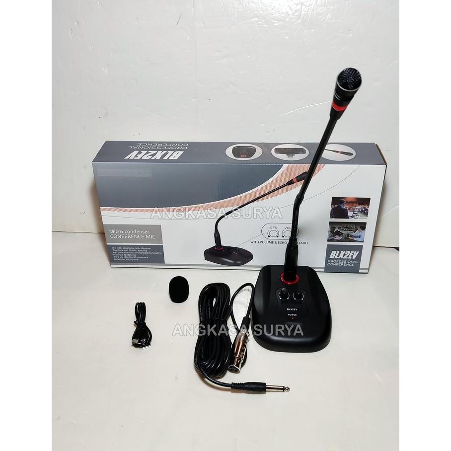 Promo Mic Kabel Meja SH BLX2EV Podium BLX 2 EV Conference Echo