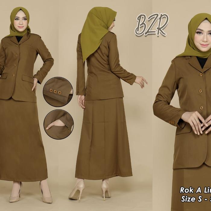 blazer baju kerja kantor seragam dinas pemda baju dinas pemda baju pns Panjang Celana Wanita