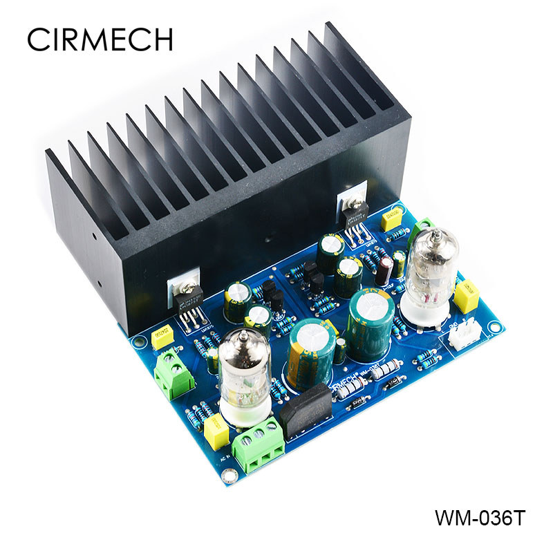 Cirmech Hifi Tube Amplifier Board Electronic Vae Amplifier 6J1+Lm1875 Amplifier Ac18V Diy Kit And