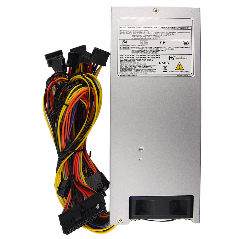 STOK TERBATAS  FSP600-702UH 600W 2U Server Power Supply PSU  2U Server Psu YS49C   EXCLUSIVE