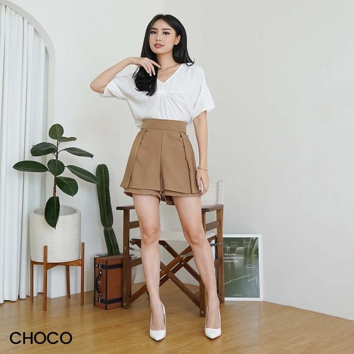 0dp6- Skort Layer Bernike Rok Celana Wanita