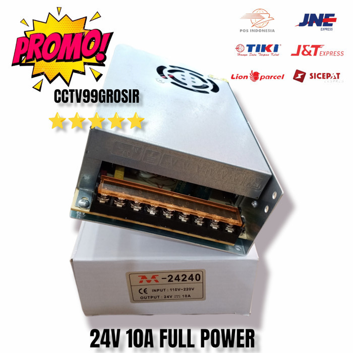 Power Supply 24V 10A Fan Adaptor 24V 10A