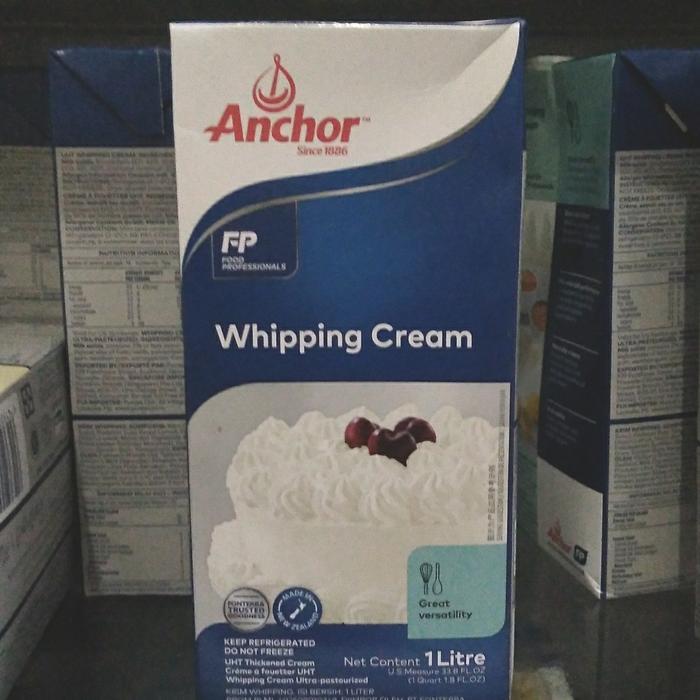 qmsy- Anchor Whipping Cream 1Lt